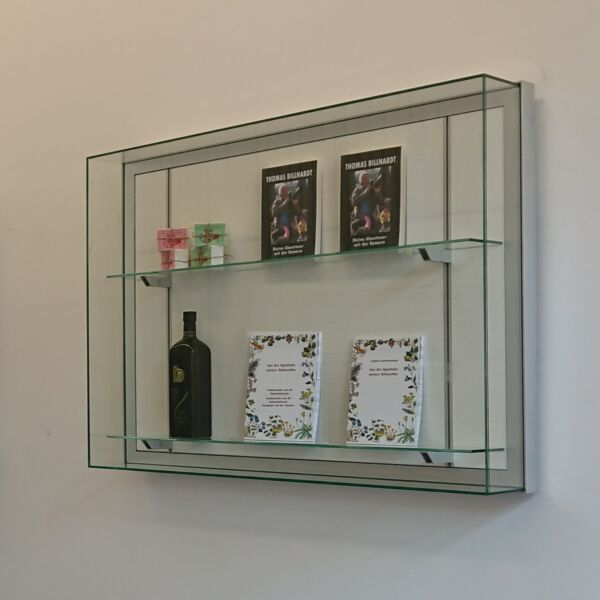Ganzglas-Wandvitrine PUR-106