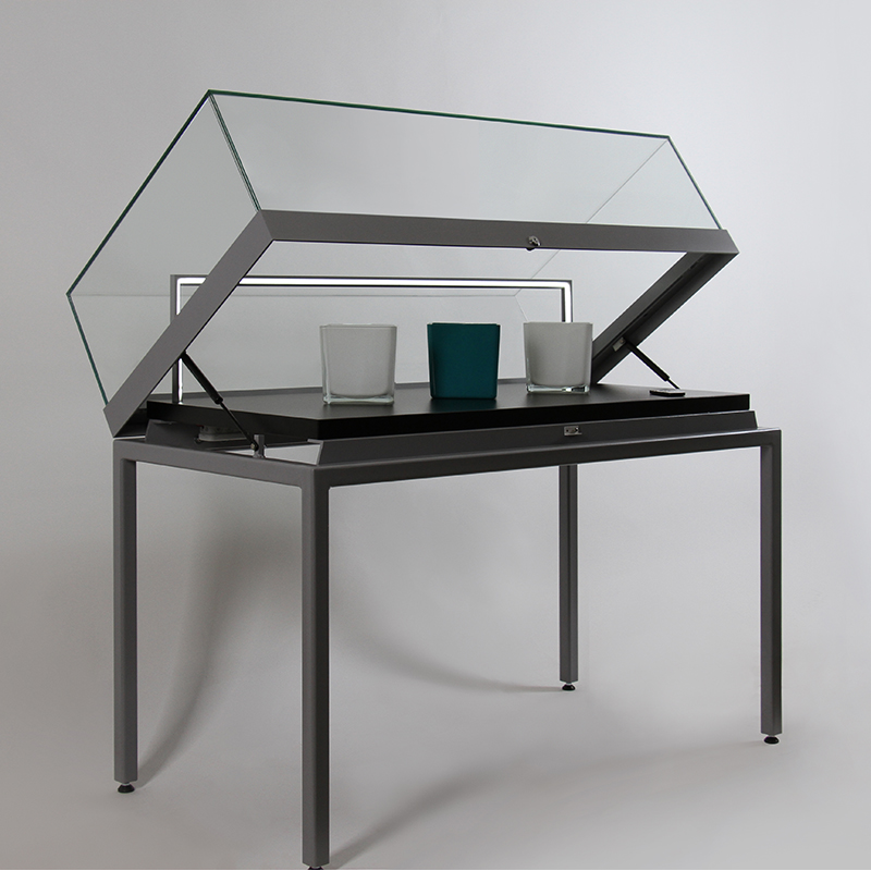 Tischvitrine mit Ganzglashaube PUR-115 – Bild 2