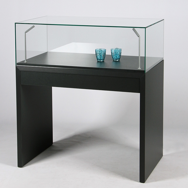 Haubenvitrine mit Gestell PUR-133