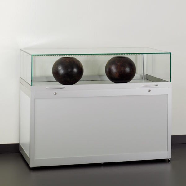 Verkaufstheke mit Glasaufsatz PUR-138