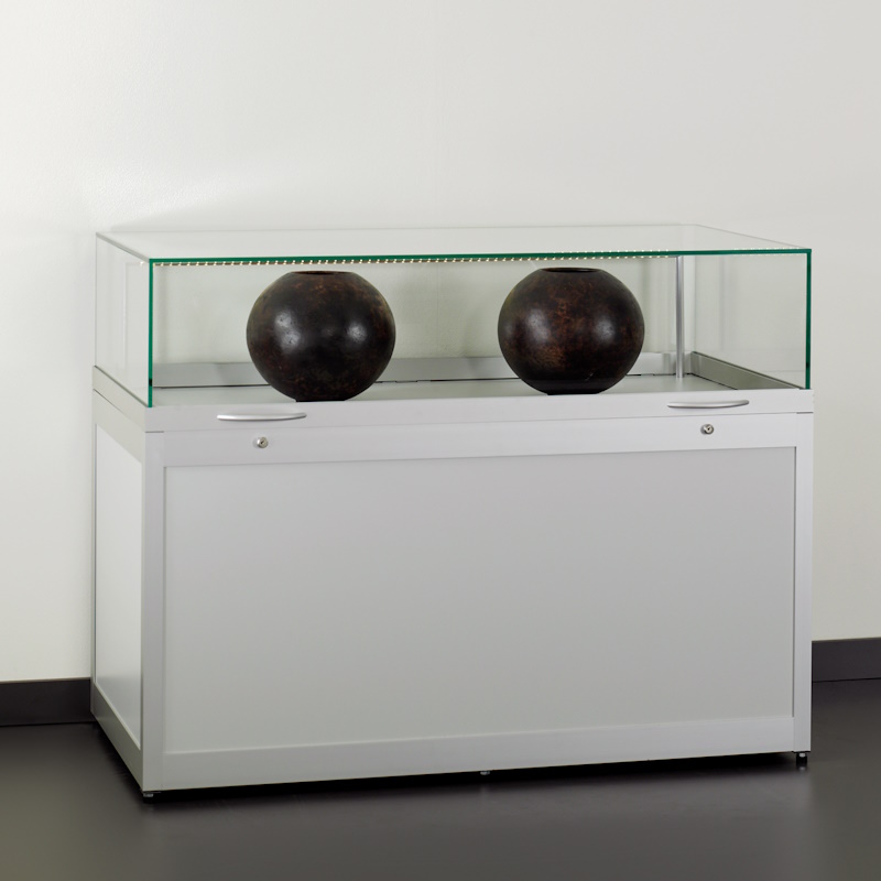 Verkaufstheke mit Glasaufsatz PUR-138
