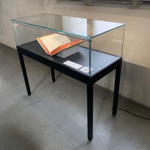 Haubentischvitrine klappbar PUR-153
