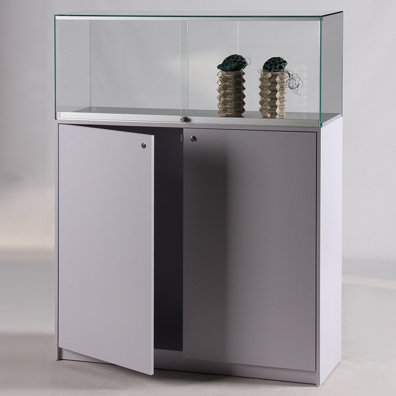 Kompakte Verkaufstheke mit Glasvitrine PUR-157