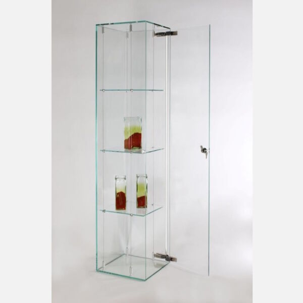 Ganzglasvitrine abschließbar PUR-25