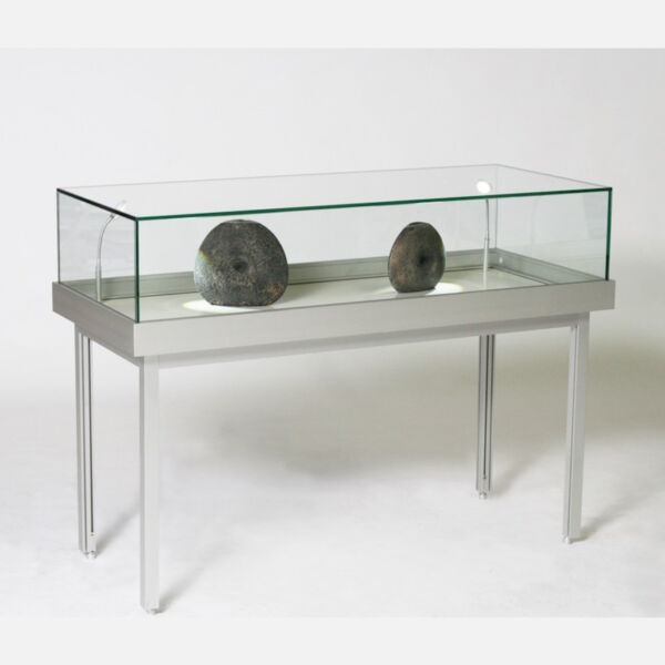 Tischvitrine Museum mit Beleuchtung PUR-27